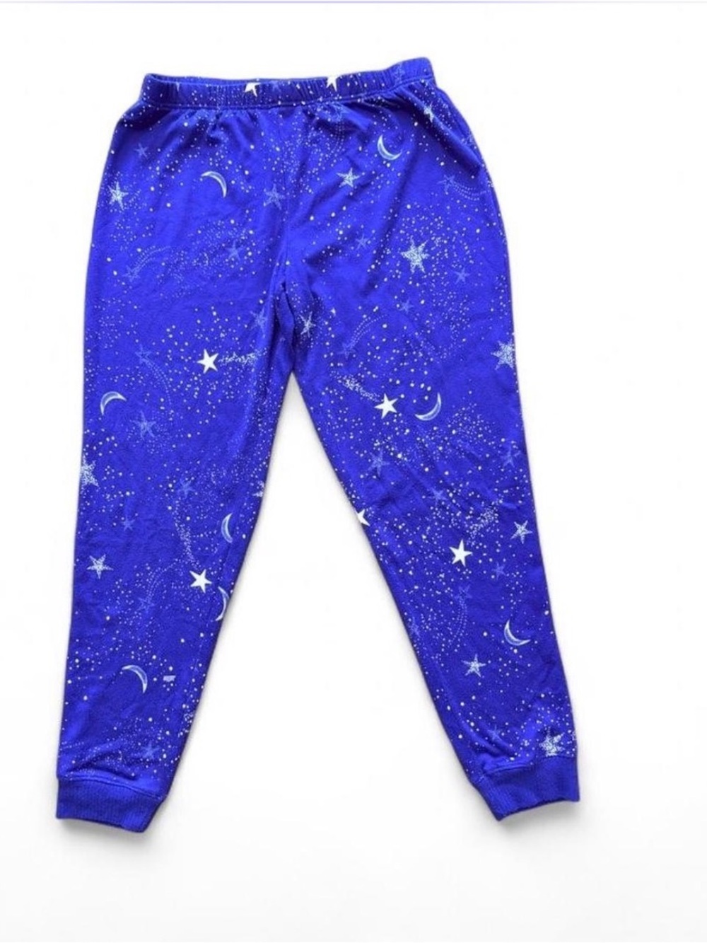 🩷$3 BUNDLED- Secret Treasures Royal Blue Star & Moon Pajama Bottoms